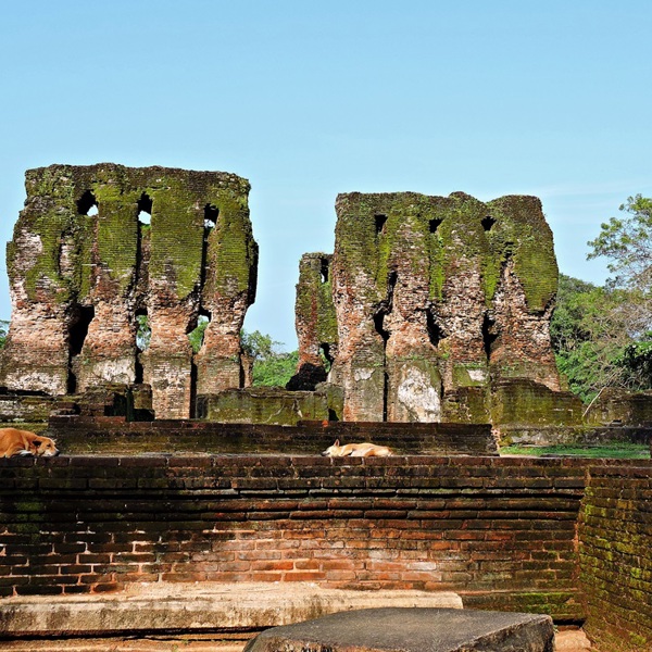 Ruinkomplekset ved Polunnaruwa, Sri Lanka