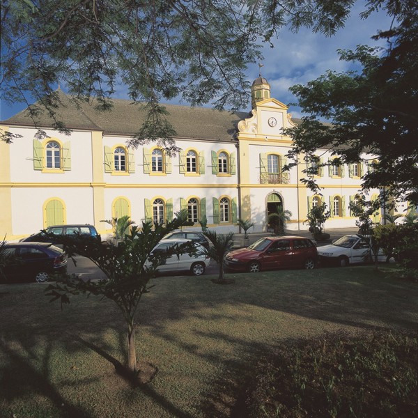 St. Dennis på La Reunions nordkyst