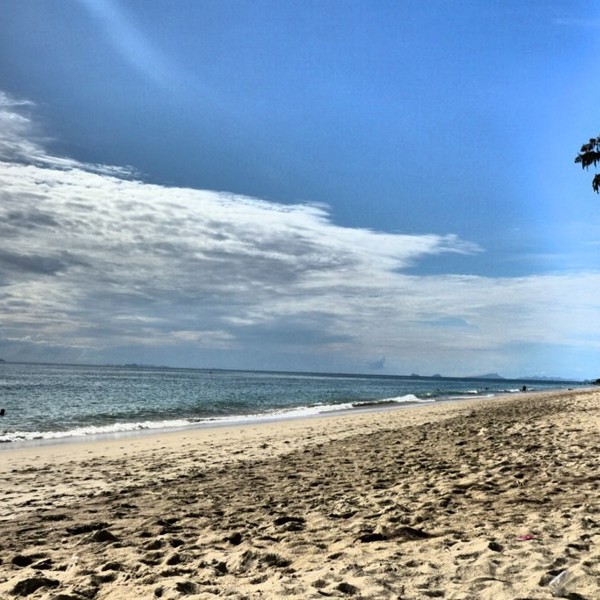 Fantastisk strand på Koh Lanta, Thailand