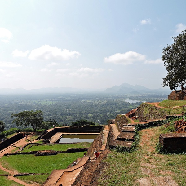 Ruinkomplekset på Sigiriya, Sri Lanka