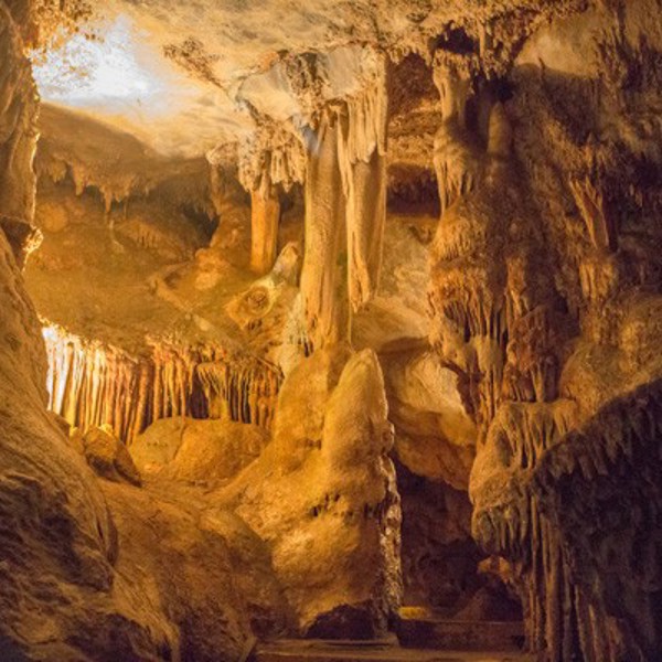 Flotte formationer i Cango Caves, Sydafrika