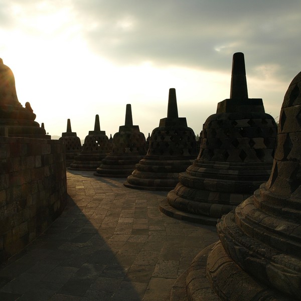 Borobodur, Java, Indonesien