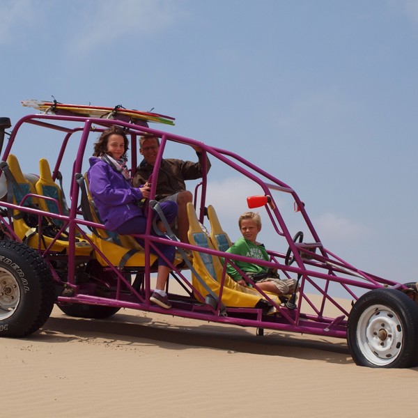 I sandbuggy i Paracas, Peru