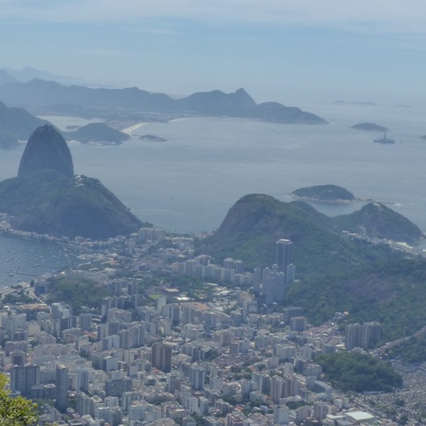 Udsigt over Rio