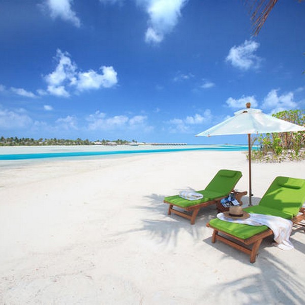 Strand på Madiverne