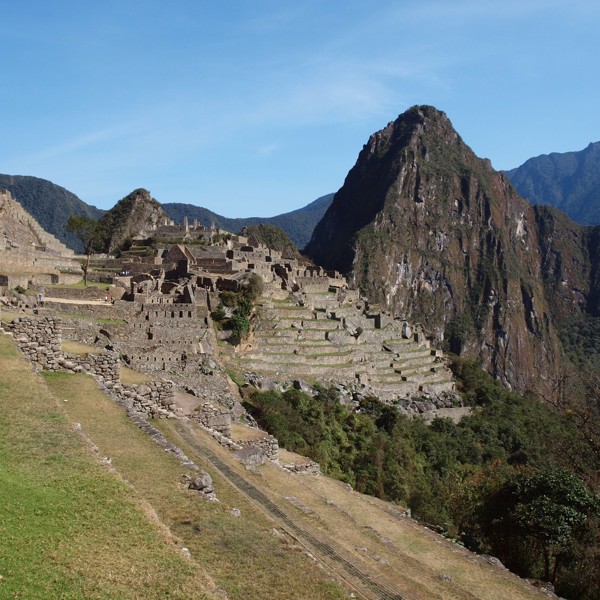 machu picchu ruinvæg