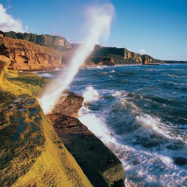 Pancake Rocks ved Punakaiki, New Zealand
