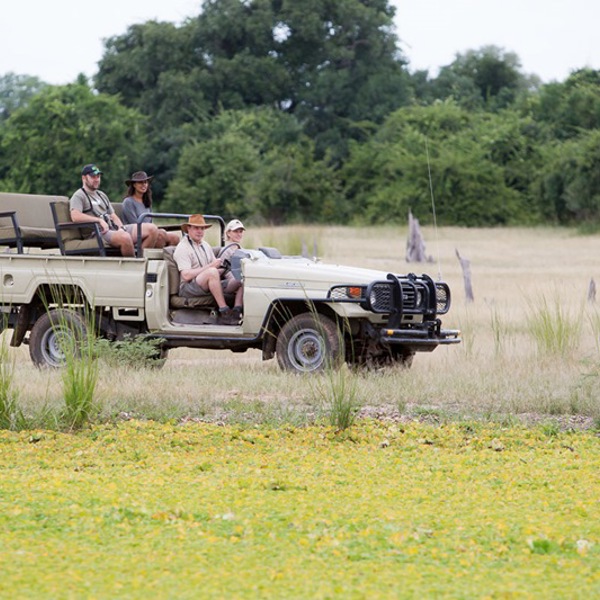 Game drives fra Nkonzi