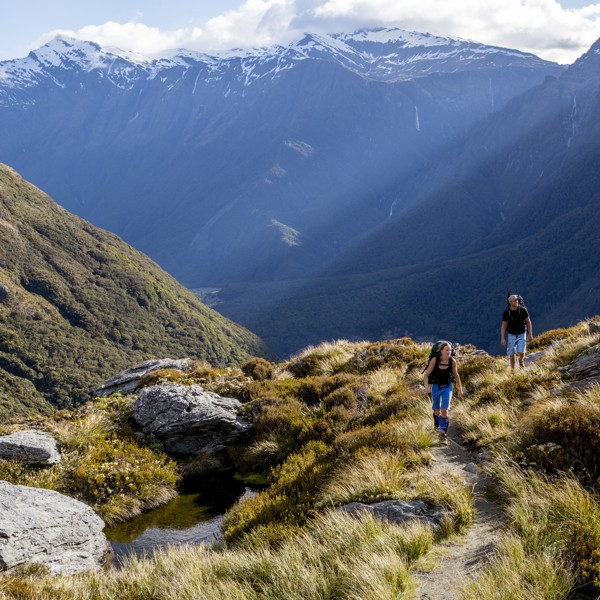Vandring ved Wanaka, New Zealand
