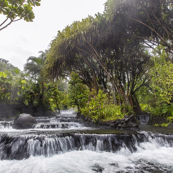 Tabacon Hot Springs, afslapning og forkælelse på rejsen