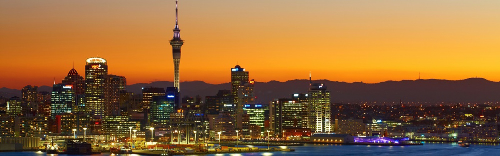 Udsigt over Auckland, New Zealand