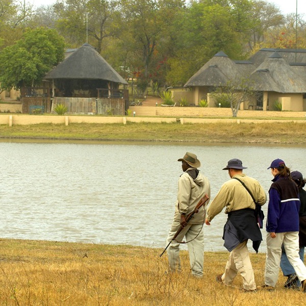 PÃ¥ bushwalk ved logen