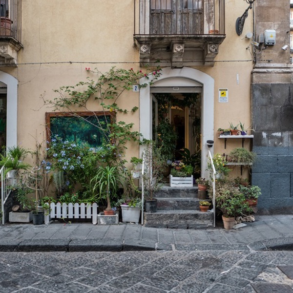 Catania-blomsterbutik