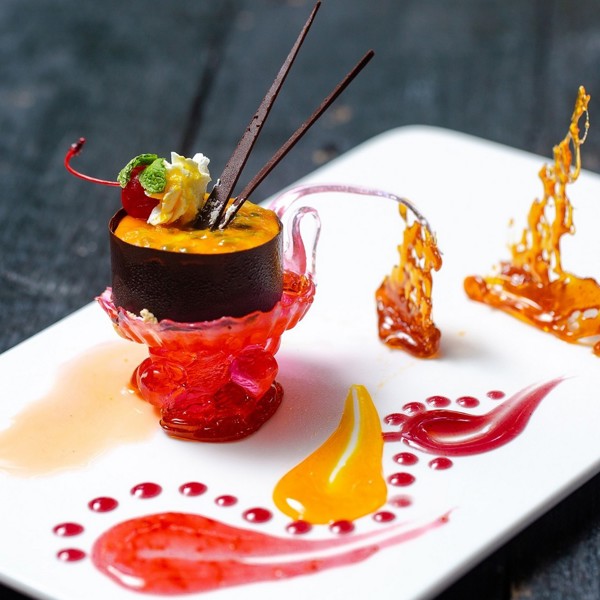 Maden får tænderne til at løbe i vand  på Embudu Village i Maldiverne