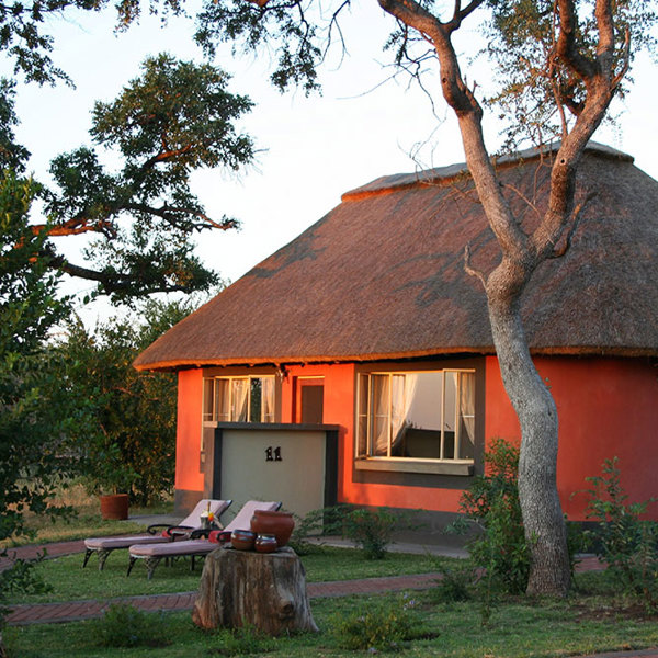 Råd hytte på Mohlabetsi Safari Lodge