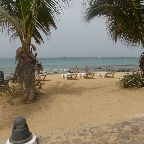 En af de gyldne strande på Sal, Kap Verde