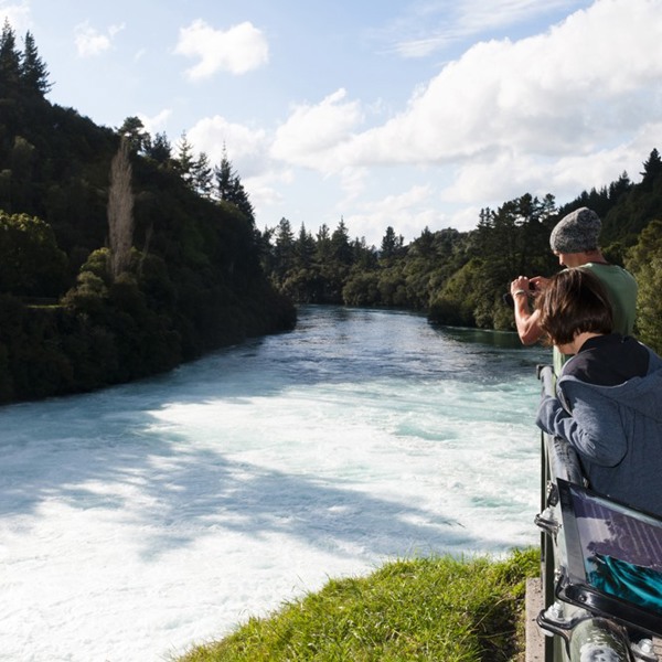 Huka Falls, Lake Taupo, New Zealand