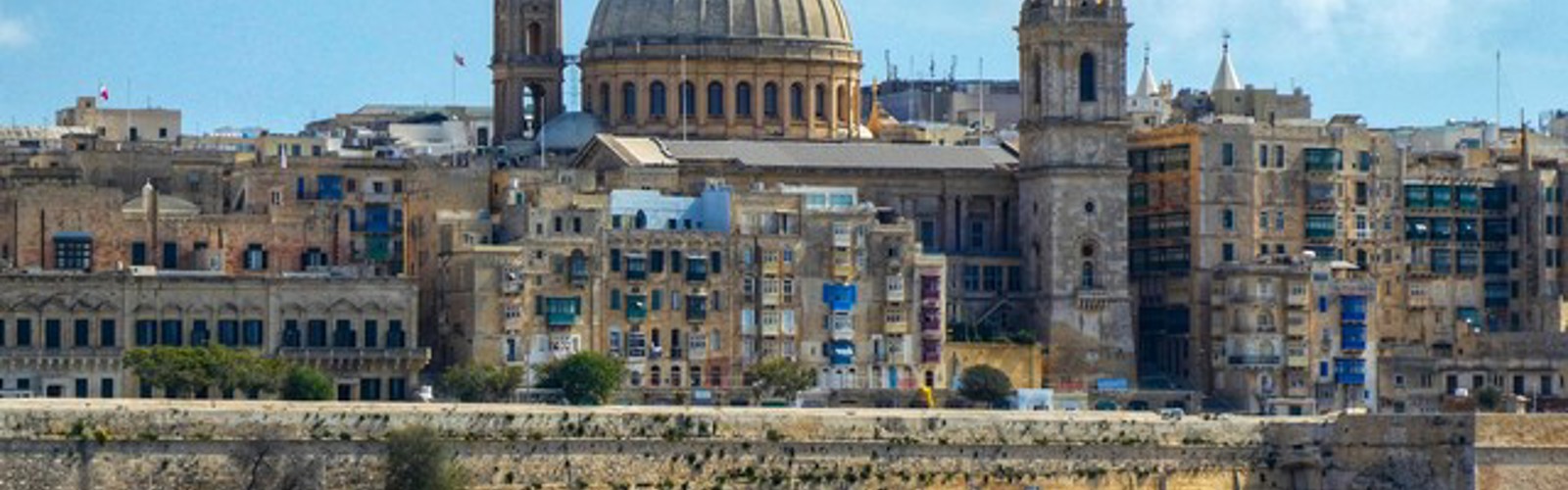 Udsigt til Valetta