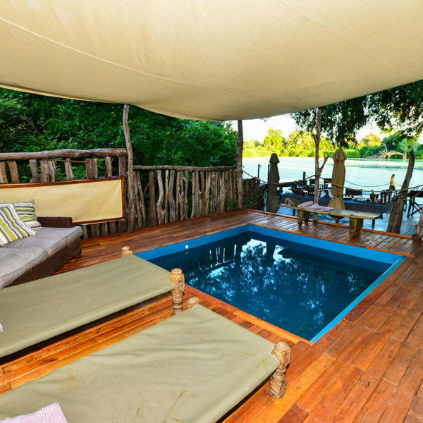 Overdækket pool, Kanga Mana Pools