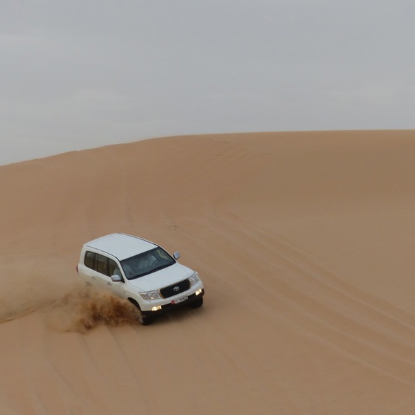 Køretur i sandklitterne