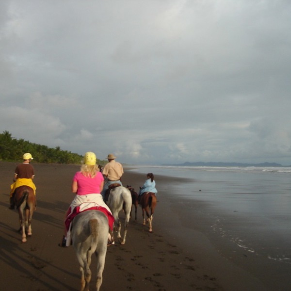 På hesteryg ved Manuel Antonio