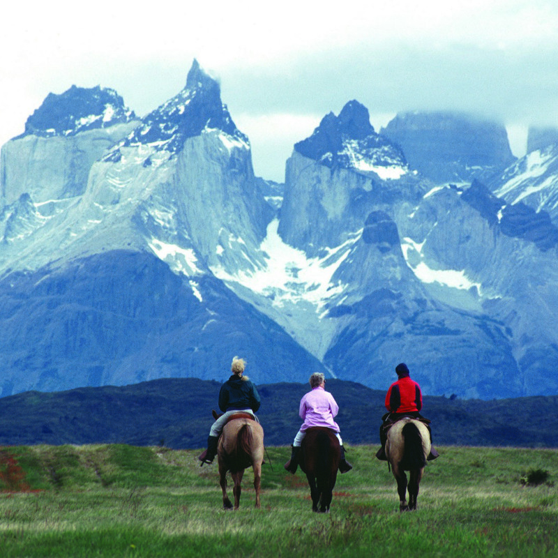 rideture ved torres del paine