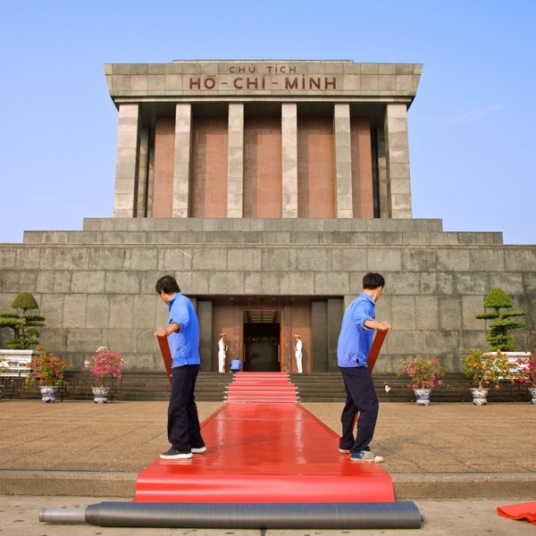Ho Chi Minh mausoleum, Hanoi, Vietnam