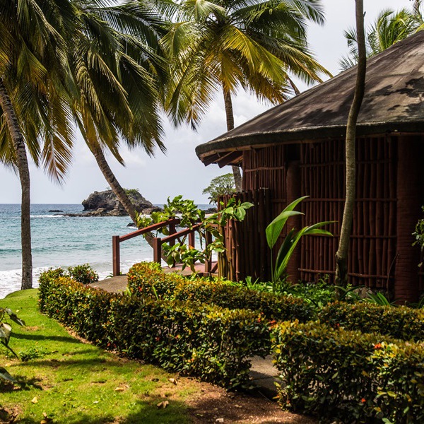 Udsigt til vandet fra Bom Bom