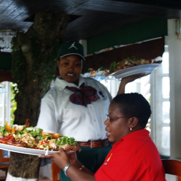 Jemma’s Sea View Restuarant hummer menu, Speyside, Trinidad