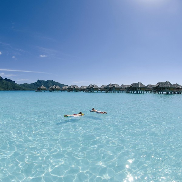 Lagune ved Bora Bora, Franks Polynesien