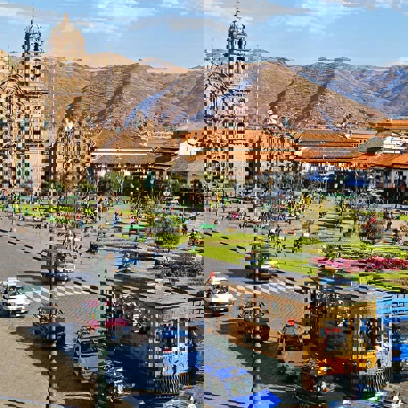 Plaza de Armas i Cuzco