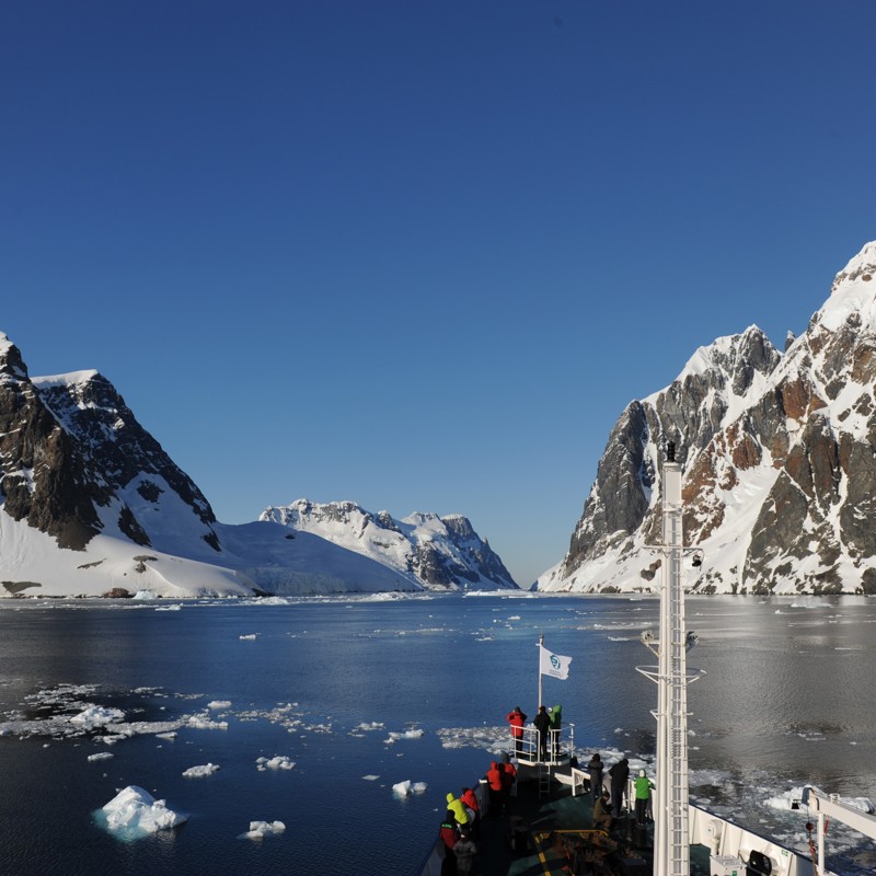 På vej mod Antarktisk