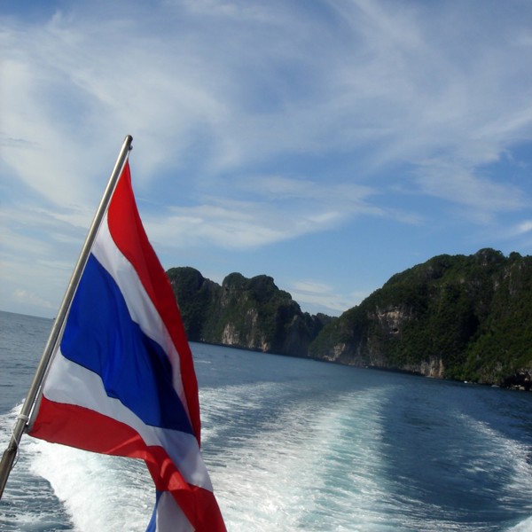 Øhop i det sydlige Thailand