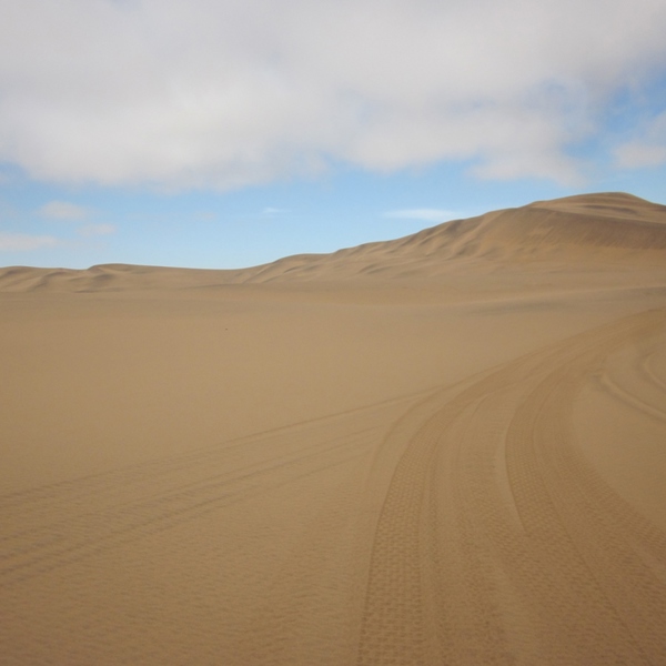 Hvor ender hjulsporene mon, Swakopmund, Namibia