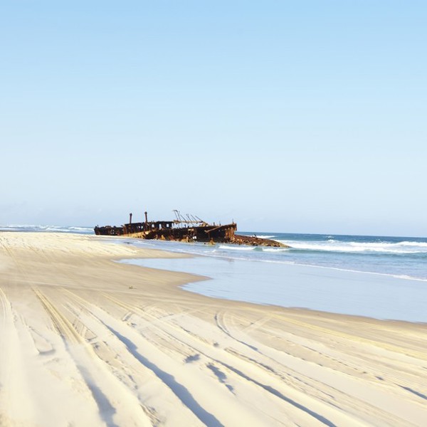 Maheno Wreck, Fraser Island, Australien