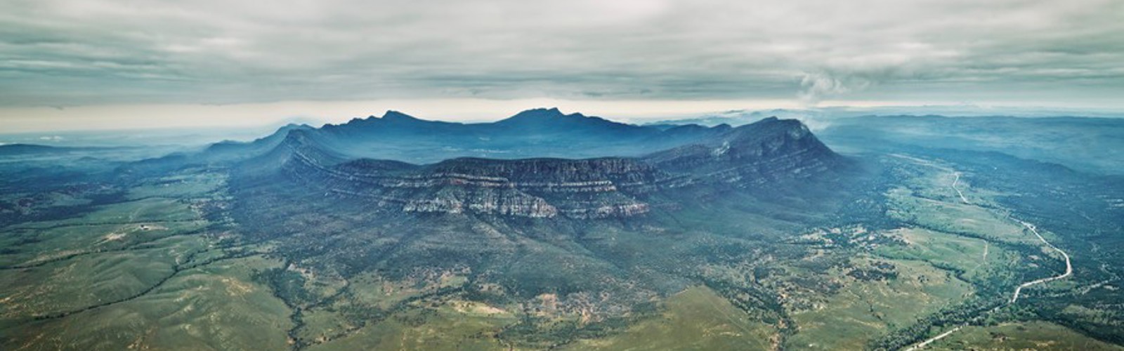 Flyvetur over Flinders Ranges, Australien