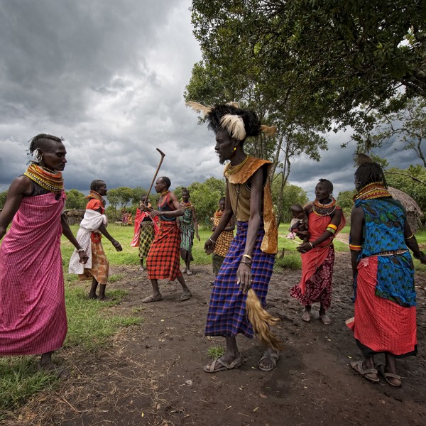 Dansende masaier, Kenya