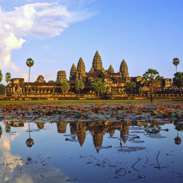 Portkortbillede fra Angkor Wat, Siem Reap, Cambodia