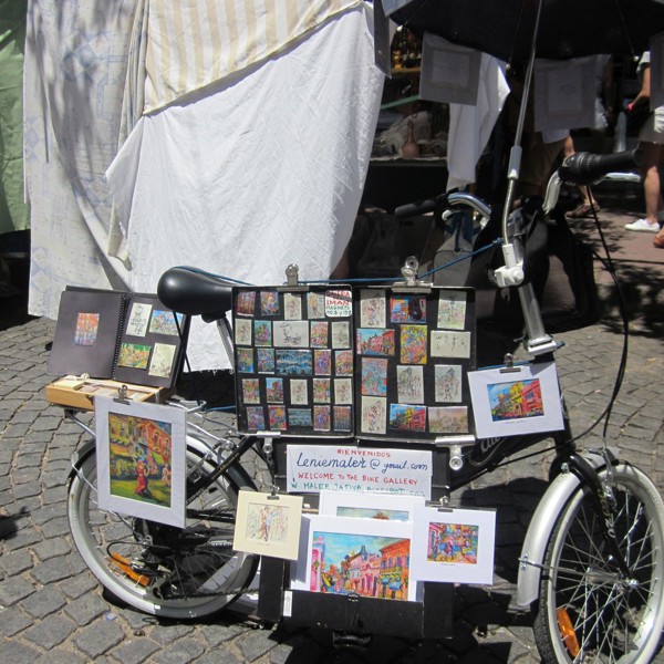 De Orange cykler. Cykel udflugt i Buenos Aires
