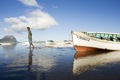 Lokale fiskerbåde, Mauritius