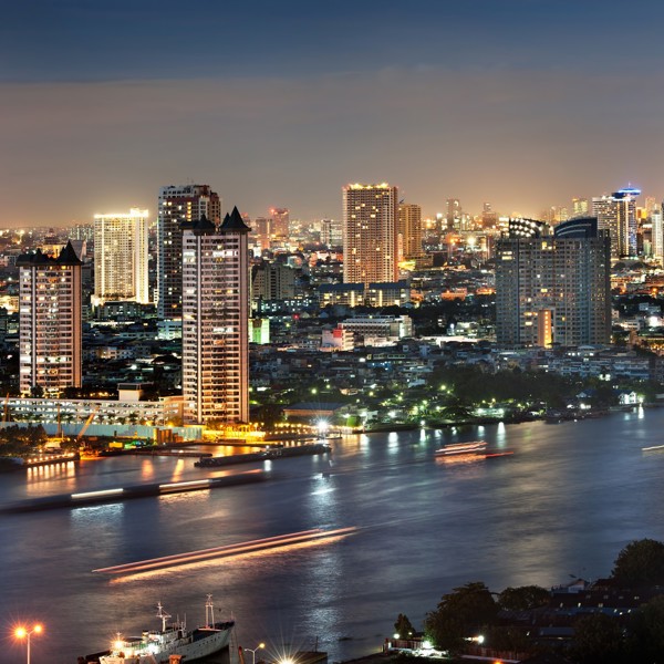 Bangkok by night, Thailand