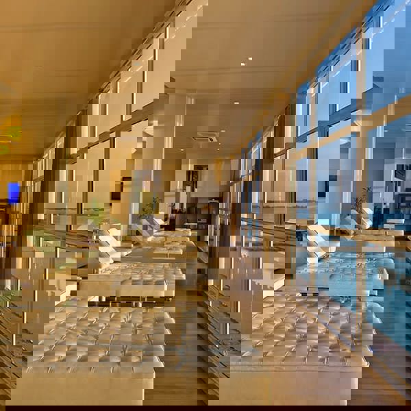 Conrad Lounge i Male lufthavn på Maldiverne