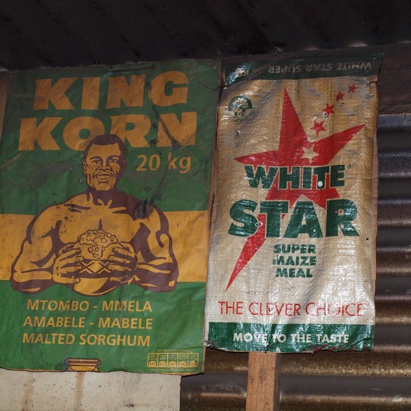 Simple skilte i township