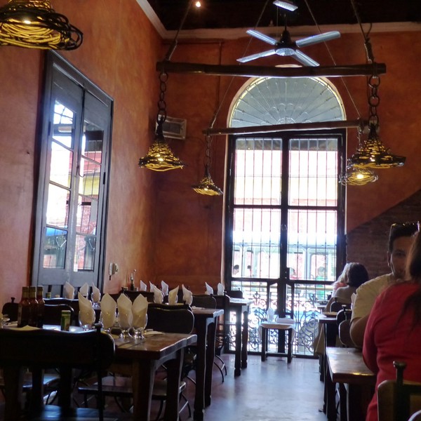 Typisk restaurant i Salta.