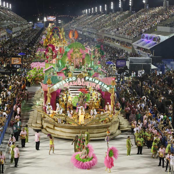 Karnevalsparade i Rio de Janeiro