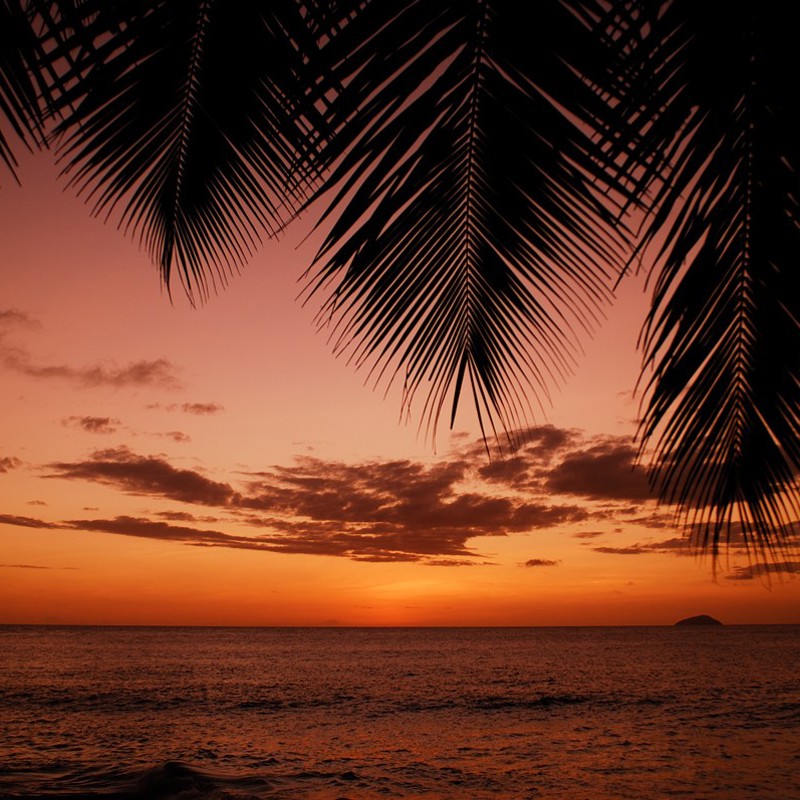 IMG3 Sunset Anse Soliel, Mahe