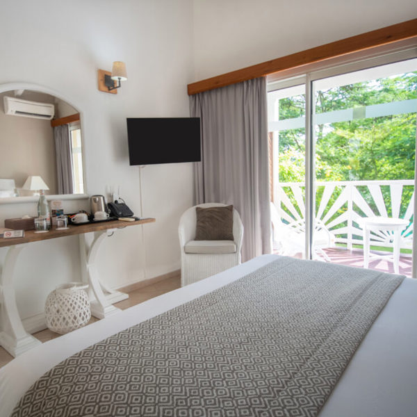 Bungalow soverværelse på Le Relais du Moulin på Guadeloupe