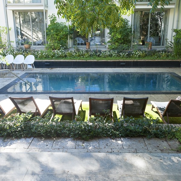 Poolen på Oude Werf, Stellenbosch, Sydafrika