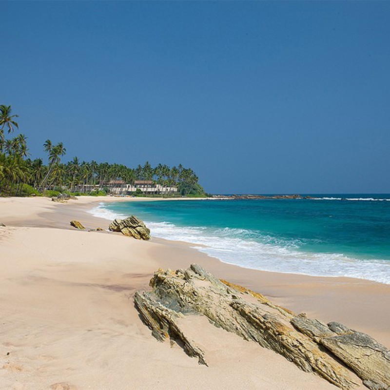 Stranden ved Bentota