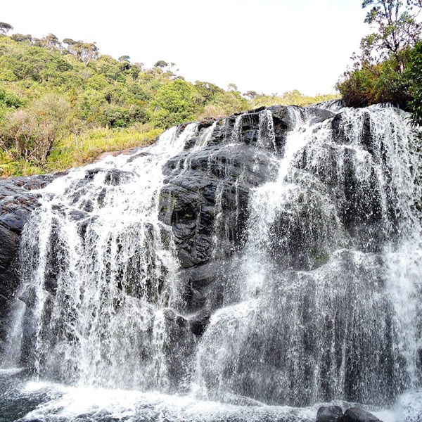 Flot vandfald, Horton Plains, Sri Lankan
